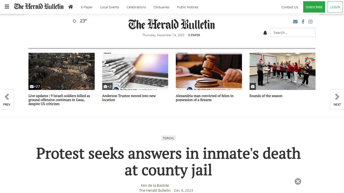 Protest seeks answers in inmate's death at county jail